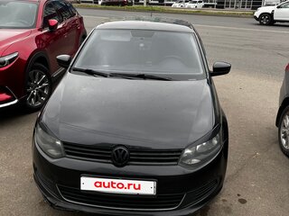 2013 Volkswagen Polo V, чёрный, 600000 рублей, вид 2