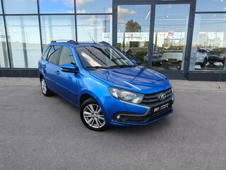 2019 Lada (ВАЗ) Granta I Рестайлинг, синий, 675000 рублей, вид 1
