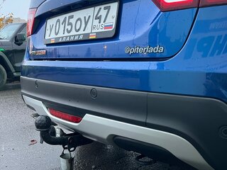 2021 Lada (ВАЗ) Vesta Cross I, синий, 1000000 рублей, вид 4