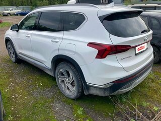 2022 Hyundai Santa Fe IV Рестайлинг, белый, 3500000 рублей, вид 4