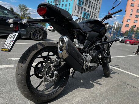 2019 Honda CBF 300NA, чёрный, 480000 рублей, вид 4