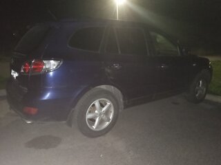 2007 Hyundai Santa Fe II, синий, 1000000 рублей, вид 5