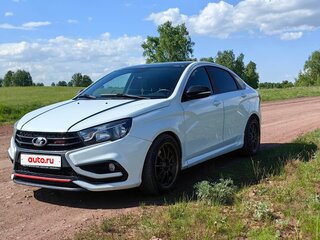2019 Lada (ВАЗ) Vesta Sport I, белый, 1200000 рублей, вид 1