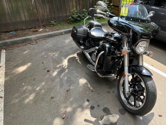 2012 Yamaha XVS950, чёрный, 650000 рублей - вид 2