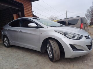2014 Hyundai Elantra V (MD) Рестайлинг, серебристый, 899900 рублей, вид 2