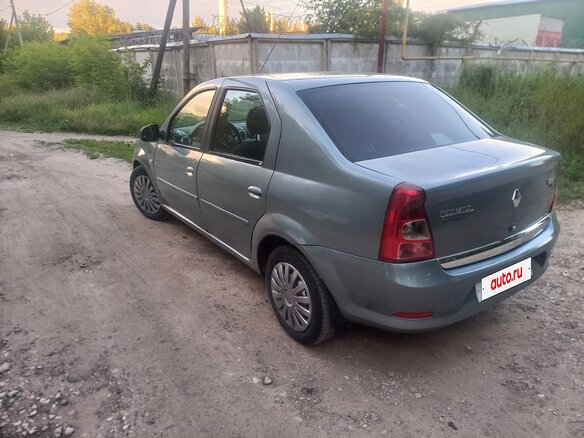 2012 Renault Logan I Рестайлинг, синий, 399000 рублей - вид 7