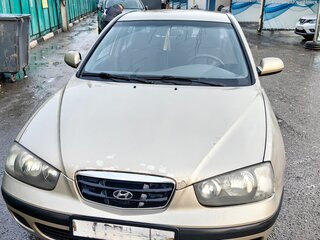 2002 Hyundai Elantra III (XD), бежевый, 250000 рублей, вид 2