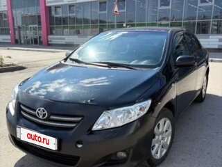 2007 Toyota Corolla X (E140, E150), чёрный, 700000 рублей, вид 1