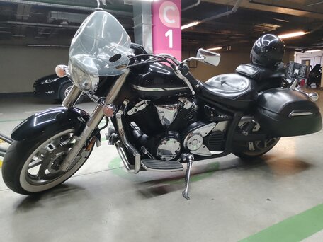 2007 Yamaha XVS1300, чёрный, 680000 рублей, вид 4