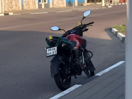 2022 Bajaj Pulsar 125, красный, 110000 рублей, вид 2