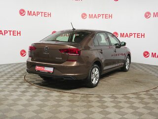 2021 Volkswagen Polo VI, коричневый, 1789000 рублей, вид 5