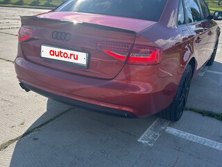 2015 Audi A4 IV (B8) Рестайлинг, красный, 1280000 рублей, вид 5