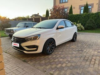 2024 Lada (ВАЗ) Vesta I Рестайлинг (NG), белый, 1400000 рублей, вид 1