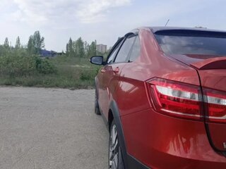 2018 Lada (ВАЗ) Vesta Cross I, красный, 910000 рублей, вид 3