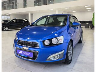 2012 Chevrolet Aveo II, синий, 849000 рублей, вид 3