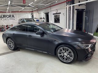 2022 Mercedes-Benz AMG GT 4-Door Coupe 43 I, чёрный, 8250000 рублей, вид 3