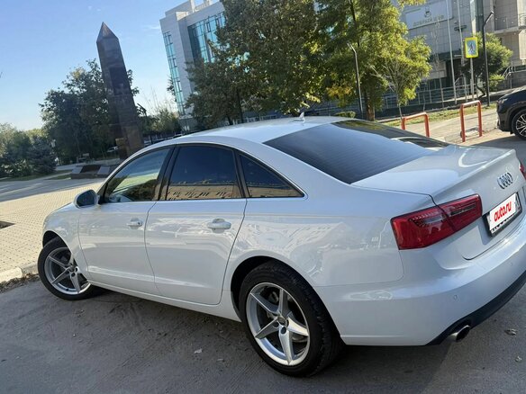 2013 Audi A6 IV (C7), белый - вид 8