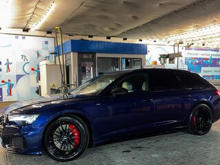 2019 Audi A6 45 TDI V (C8), синий, 4490000 рублей, вид 5