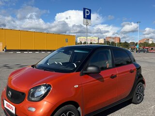 2016 Smart Forfour II, оранжевый, 1100000 рублей, вид 2