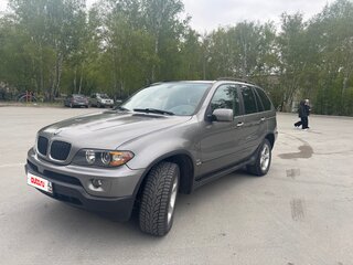 2004 BMW X5 3.0i I (E53) Рестайлинг, серый, 990000 рублей, вид 1