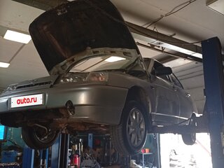 2001 Lada (ВАЗ) 2110, серебристый, 70000 рублей, вид 5