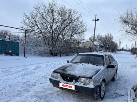 2001 Lada (ВАЗ) 21099, серебристый, 99000 рублей, вид 4