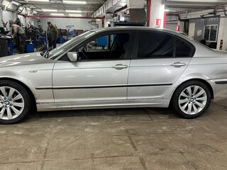 2002 BMW 3 серии N42 316i IV (E46) Рестайлинг, серебристый, 400000 рублей, вид 5