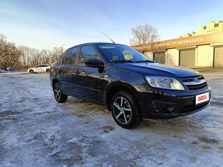 2017 Lada (ВАЗ) Granta I, чёрный, 620000 рублей, вид 2