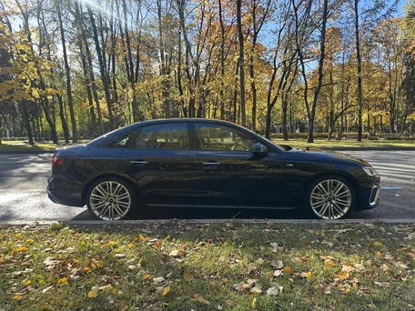 2021 Audi A4 40 TDI V (B9) Рестайлинг, чёрный, 4098500 рублей, вид 4