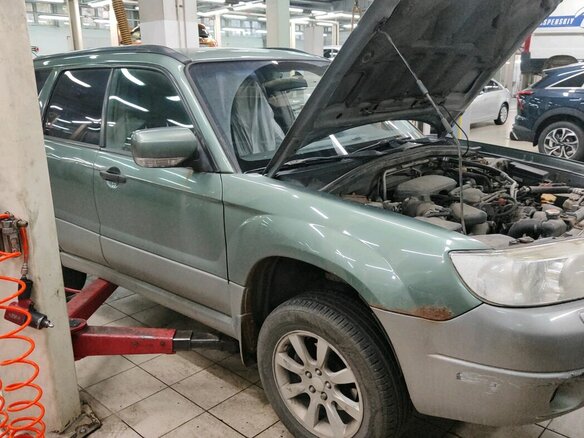 2007 Subaru Forester II Рестайлинг, зелёный, 790000 рублей - вид 20