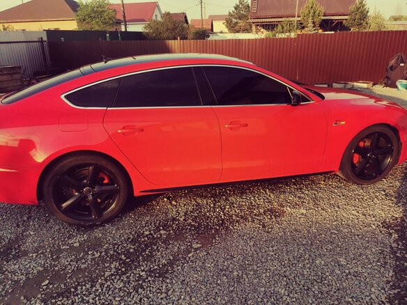 2011 Audi S5 I (8T) Рестайлинг, красный, 1690000 рублей - вид 4