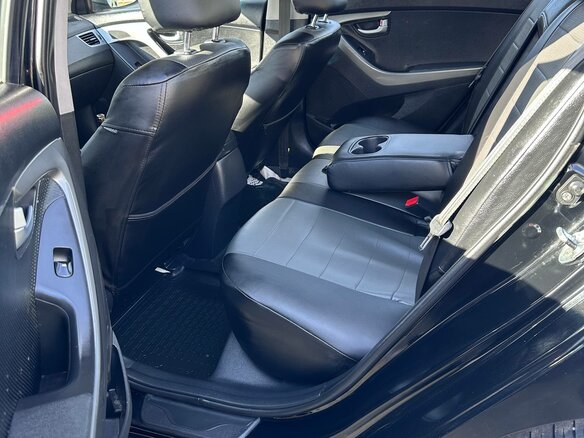 2015 Hyundai Elantra V (MD) Рестайлинг, чёрный - вид 3