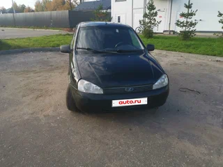 2012 Lada (ВАЗ) Kalina I, чёрный, 140000 рублей, вид 2