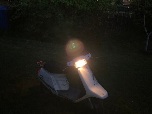 1986 Honda Tact, белый, 30000 рублей - вид 2