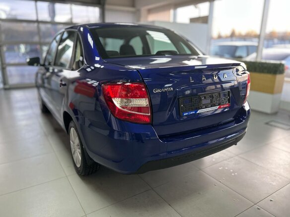 2026 Lada (ВАЗ) Granta I Рестайлинг, синий - вид 4