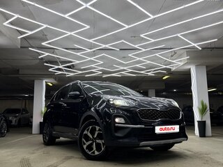 2020 Kia Sportage IV Рестайлинг, чёрный, 2350000 рублей, вид 1