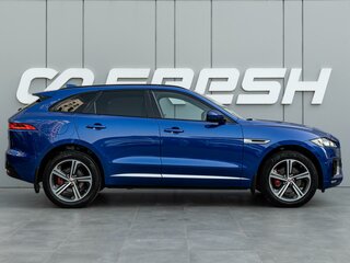 2018 Jaguar F-Pace S I, синий, 3970000 рублей, вид 5
