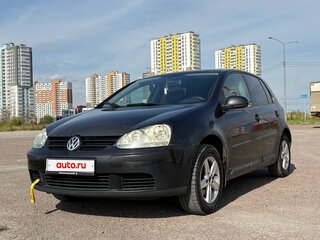 2004 Volkswagen Golf V, чёрный, 305000 рублей, вид 1