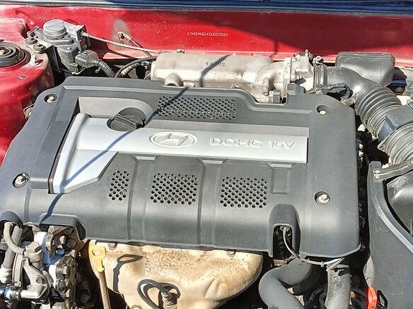 2004 Hyundai Elantra III (XD2) Рестайлинг, красный, 270000 рублей - вид 12