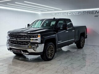 2016 Chevrolet Silverado Double Cab 8-speed III (K2XX) Рестайлинг, чёрный, 4200000 рублей, вид 3