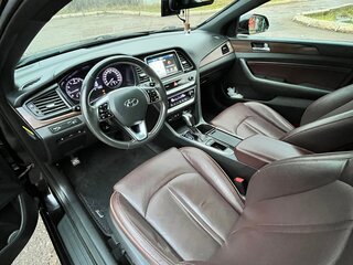 2017 Hyundai Sonata LPi VII (LF) Рестайлинг, чёрный, 1800000 рублей, вид 5