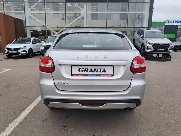2026 Lada (ВАЗ) Granta I Рестайлинг, серебристый - вид 4