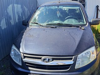 2013 Lada (ВАЗ) Granta I, синий, 150000 рублей, вид 2
