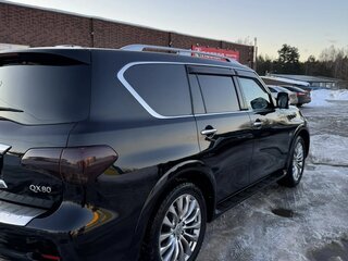 2017 Infiniti QX80 I Рестайлинг, чёрный, 3650000 рублей, вид 3