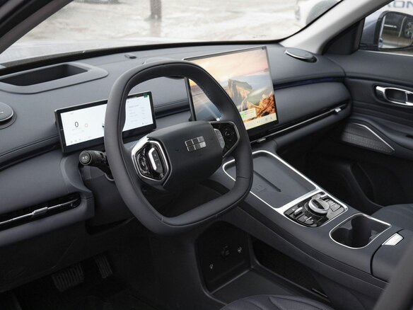 2026 Geely EX5 Гибрид EM-i, голубой - вид 33