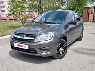 2015 Lada (ВАЗ) Granta I, коричневый, 499000 рублей, вид 3