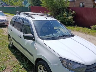 2019 Lada (ВАЗ) Granta I Рестайлинг, белый, 505000 рублей, вид 2