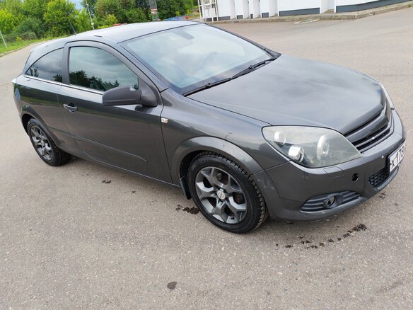 2008 Opel Astra GTC H Рестайлинг, серый, 450000 рублей