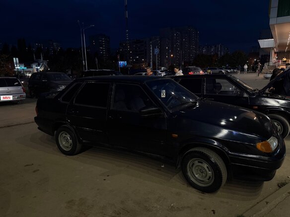 2006 Lada (ВАЗ) 2115, чёрный, 130000 рублей - вид 4