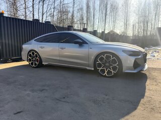 2018 Audi A7 50 TDI II (4K), серый, 3950000 рублей, вид 5